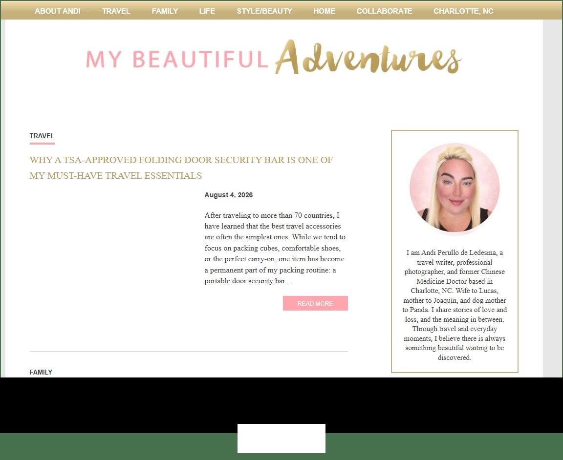 Mybeautifuladventures